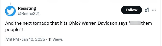 1736649884 641 Ohio congressman slammed for saying Californians shouldnt get disaster fire