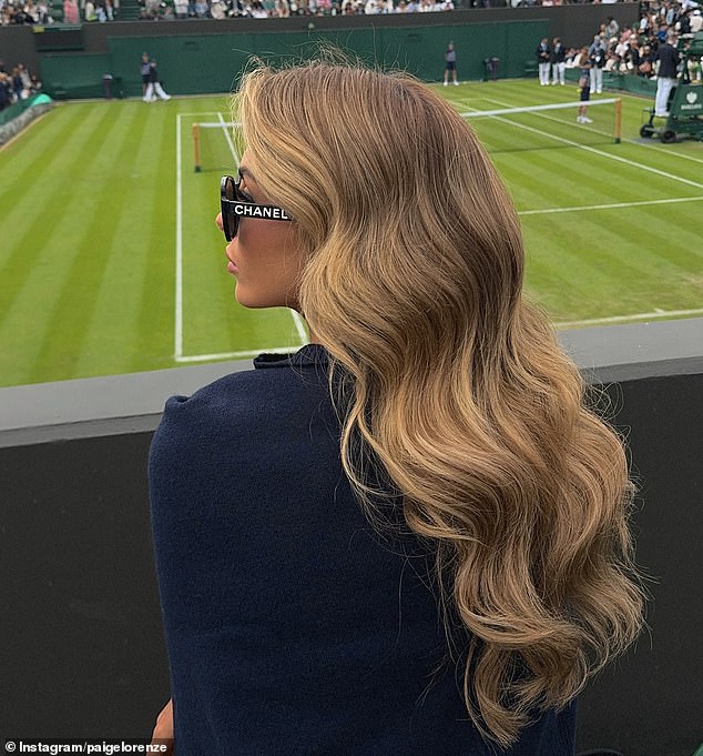 Paige's 'go to' court look is 'simple and sporty yet polished', with her Wimbeldon 2024 ensemble being her all-time favorite