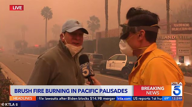 Steve was one of the first to provide assistance earlier this week when he helped move abandoned cars out of the path of fire trucks. Instead, he chose to help by moving cars to make room for incoming fire trucks