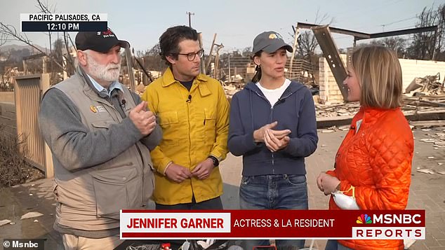 Garner's home also appears to have survived the Palisades fire, although she announced in an MSNBC resident that a friend had lost her life. The actress has been using some of her time to volunteer with chef Jose Andres and World Food Kitchen to provide meals for evacuees