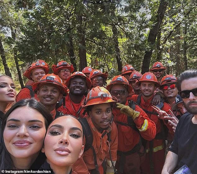 In August 2024, Sister Kendall Jenner visited the inmate firefighters at the Pine Grove and Growlersberg Fire Camps.