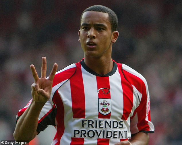 Theo Walcott made his breakthrough at Southampton before moving to Arsenal in 2006