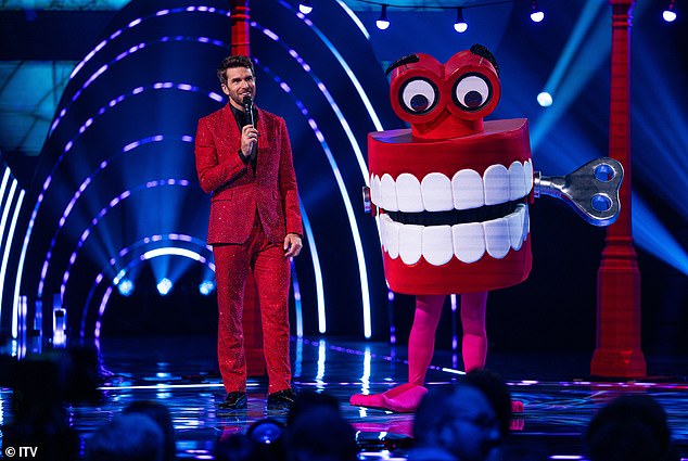 It comes after The Masked Singer viewers said they are '100% sure' Teeth's secret identity is in fact James