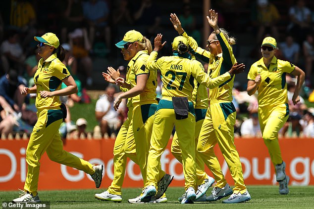 It came as Australia completed a four-wicket win against England in their first ODI of the summer