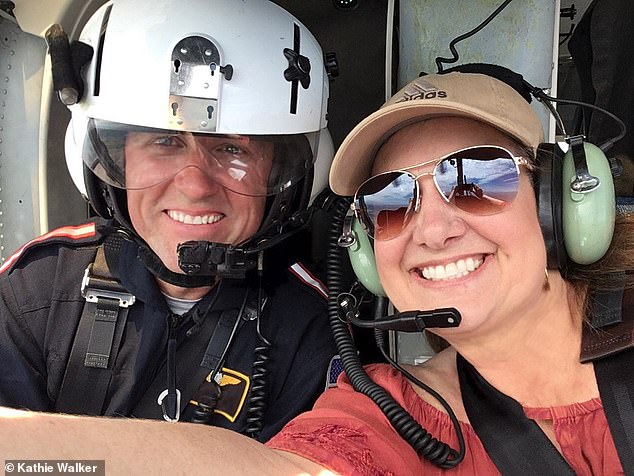 Steve Walker is an EMS pilot and he often has to call in sick to work after being kept up all night by the out-of-control frat boys. He met his wife Kathie when they were in flight school