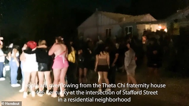 Frat Ragers often take place in multiple houses, meaning students take to the streets loudly all night long, often until 4 a.m., in the once peaceful neighborhood.