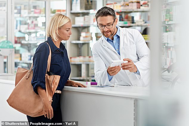 Nine out of ten prescriptions dispensed in England are provided for free - although 40 percent of the population are required to pay for their prescriptions (stock image)