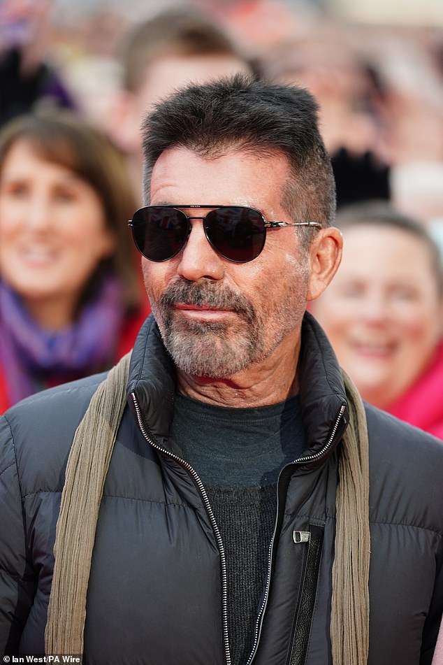 In the song, Jade sings 'it's a no from me' - a reference to the slogan used on X Factor to reject contestants, but best known as a trademark of judge Simon Cowell (pictured)