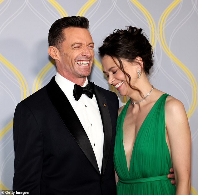 After splitting from Deb in 2023, Hugh was hit with speculation that he had moved on with Sutton Foster (both pictured in 2022), and the couple finally made their romance public last week.