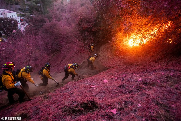 On Sunday, the Palisades fire — the largest of the three fires that swept through Los Angeles — scorched 23,713 acres