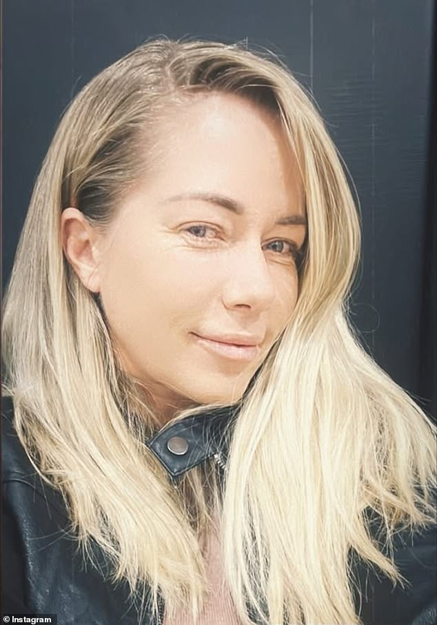 Wilkinson shared a selfie on the court as she cheered on her daughter during her basketball game