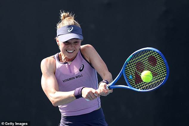 Brit No. 4 Harriet Dart battled injuries and cramps to book her place in the second round