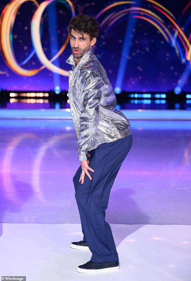 And after a break for the past six months, Chris returns to primetime TV this year to take part in the series Dancing On Ice.