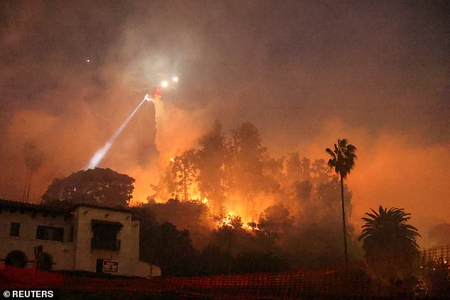 So far, the inferno has destroyed 40,000 acres in LA's most affluent neighborhoods, wiping out celebrity homes and A-list restaurant hotspots among its 12,300 buildings