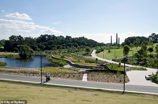 The alleged attack took place in the wetland area of ​​Sydney Park in downtown Alexandria