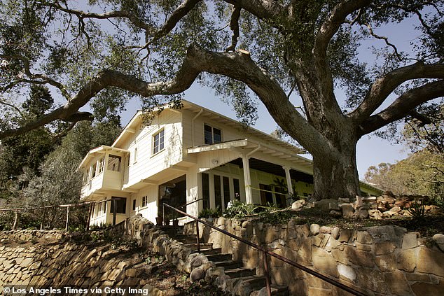 Will Rogers' ranch before it was destroyed by fire