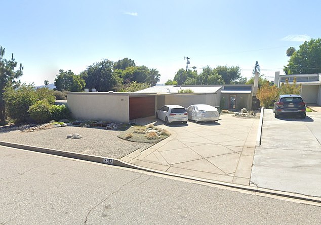 One of Gregory Ain's Park planned houses before the LA fires