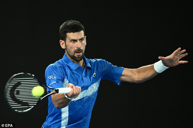 Djokovic was shocked by his American opponent's display of surprising maturity