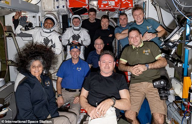 NASA scientists wanted to develop a way to assess how tired astronauts were based solely on their body language. With more than half of space and aviation accidents attributed to fatigue, knowing how exhausted crew members are can make a life-saving difference. In the photo: the current crew of the International Space Station