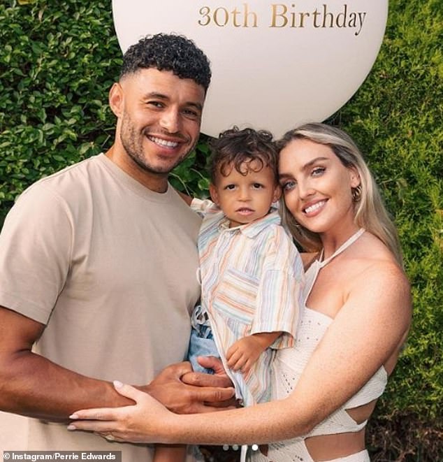 Perrie is now a proud mother of son Axel, whom she shares with footballer fiance Alex Oxlade-Chamberlain