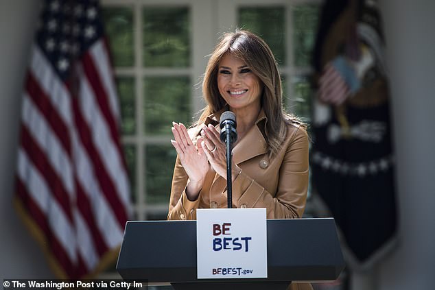 Melania Trump said she will expand her Be Best initiative as first lady