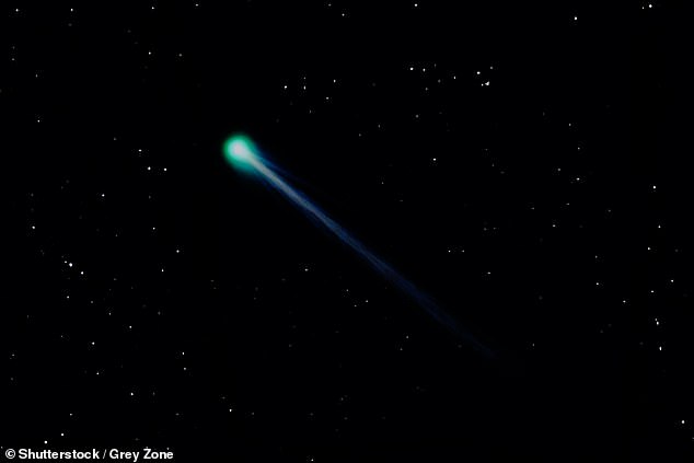 According to Dr. Balaji, the brightness of comet C/2024 G3 will be affected by its proximity to the Sun during its passage. Pictured: Comet C2023 A3