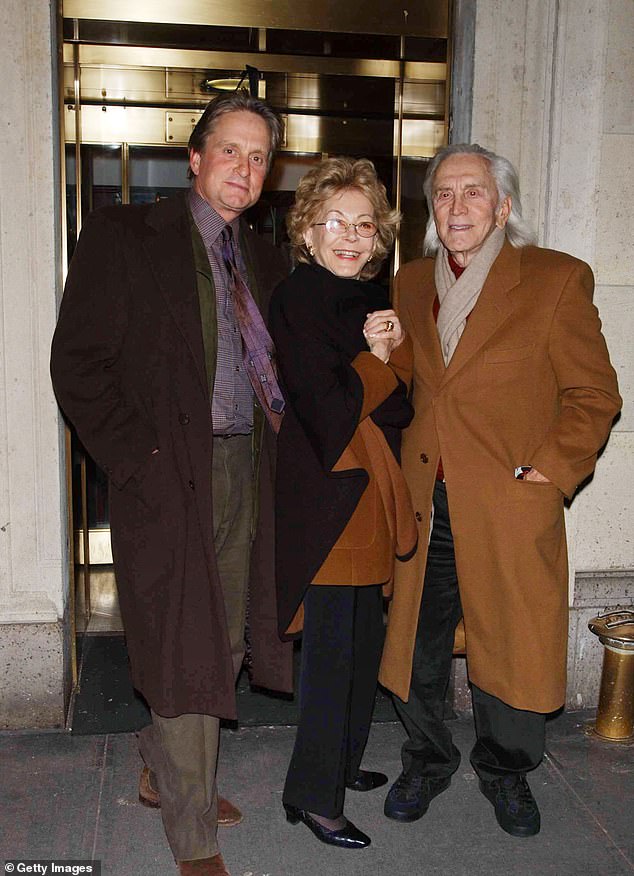 Michael pictured with Kirk and Anne on January 14, 2022 in New York