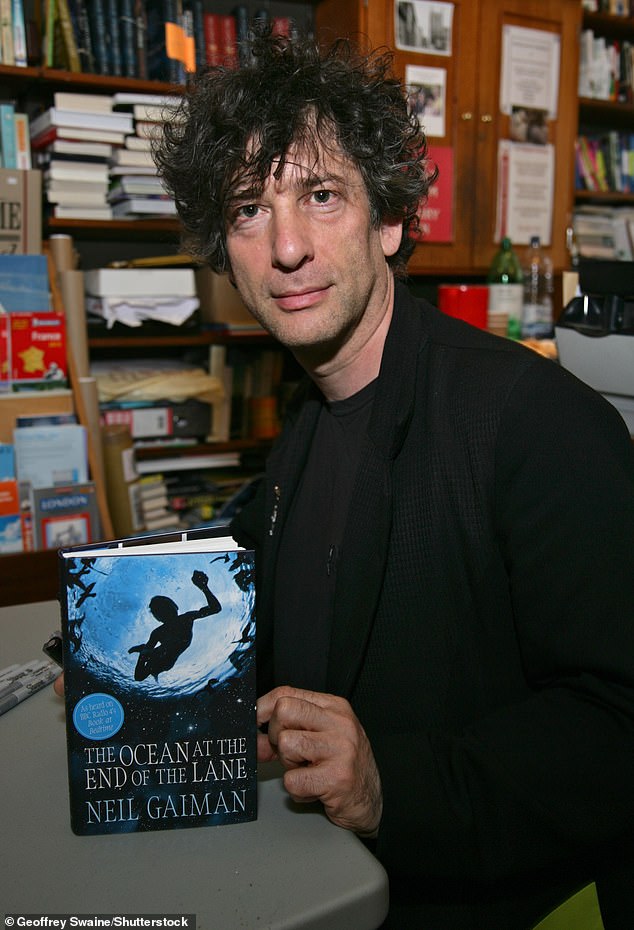 A second woman, Kendra Stout, claimed Gaiman (pictured) forced her to have rough sex with him. He has denied all allegations