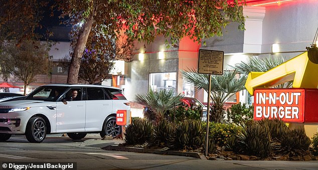 Jackman and Foster were seen leaving In-N-Out after ordering