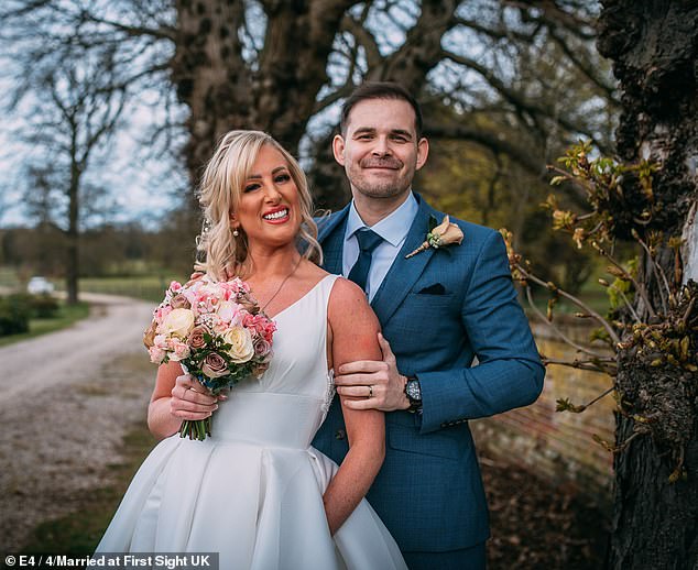 The reality star, 34, shot to fame in the 2021 series Married At First Sight UK, where she embarked on an ill-fated marriage to Luke Dawson (pictured)