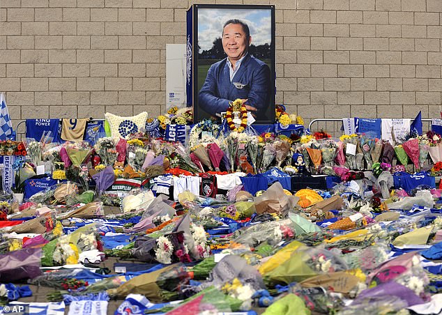 In the aftermath of the tragedy, extensive tributes were paid outside the King Power Stadium