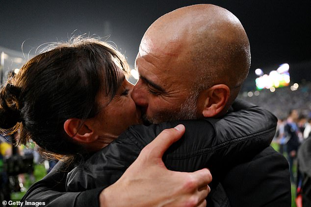 Guardiola, 53, and Serra first met in 1994 before marrying in an intimate ceremony in 2014