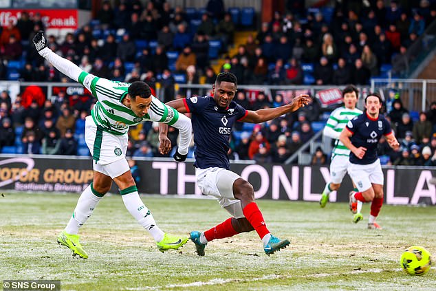 Idah started the weekend win over Ross County but failed to get his name on the scoresheet