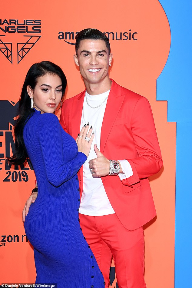 Cristiano Ronaldo and his long-time girlfriend Georgina Rodriguez just missed the list