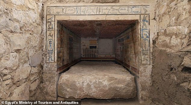 A joint French-Swiss archaeological mission has uncovered the mastaba tomb of a royal physician named 'Teti Neb Fu' in the southern part of Sakkara.