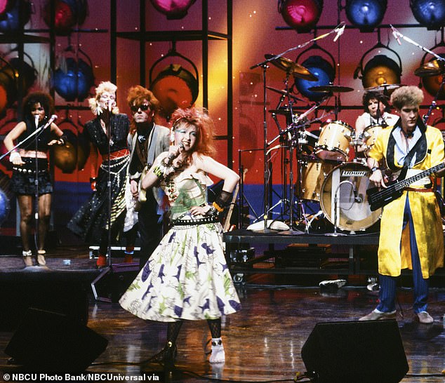 The superstar has released eleven studio albums; pictured on the Tonight Show Starring Johnny Carson in 1984