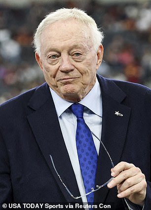 Dallas Cowboys owner Jerry Jones