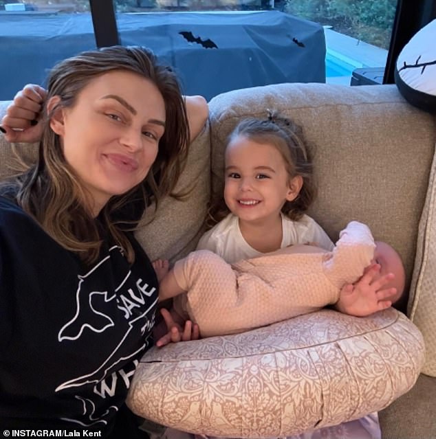 Lala gave birth to her second child on September 3, conceived with a sperm donor. She shares her three-year-old daughter with ex-fiancé Randall Emmett