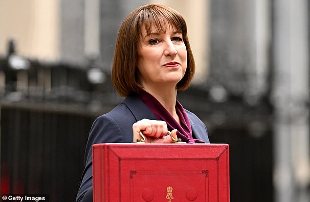 Pressure: Chancellor Rachel Reeves may be forced to cut spending or raise taxes again