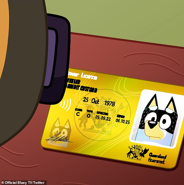 The issue of Bandit's age was resolved last October when the episode Browny Bear dropped. In the short scene, Bandit's driver's license can be seen with the date of birth October 25, 1978