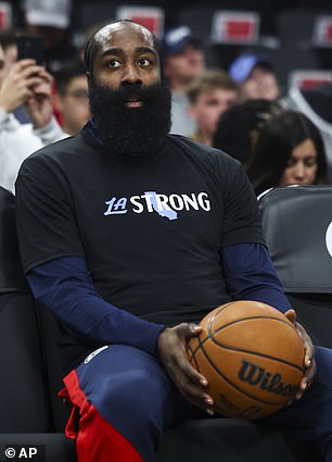 James Harden of the Los Angeles Clippers