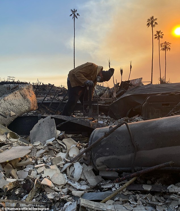 They say nothing remains of the rubble from their property, next to the Pacific Coast Highway