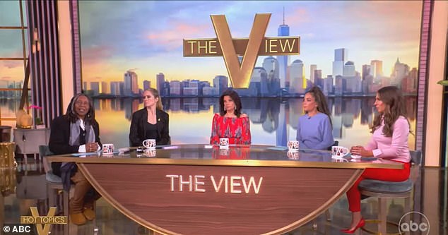 The 69-year-old actress turned commentator spoke about the fires, which have killed 24 people so far, with fellow hosts of the ABC talk show The View.