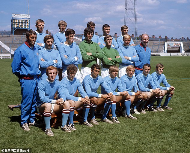 Boek, above right, signed for Man City as a 31-year-old and led a golden era of success