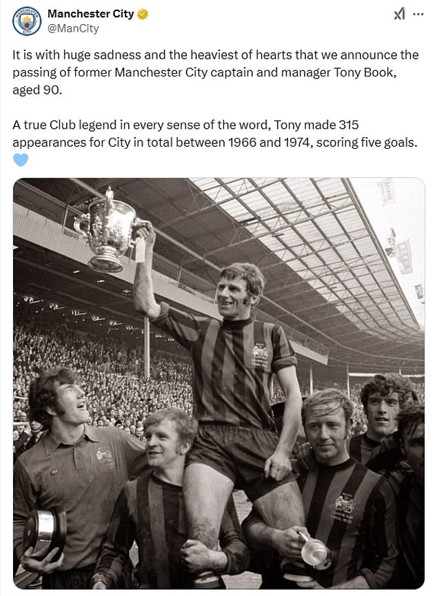 1736858733 133 Tony Book dead at 90 Man City lead tributes legendary