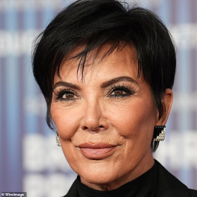 Kris Jenner pictured in 2024 at age 68