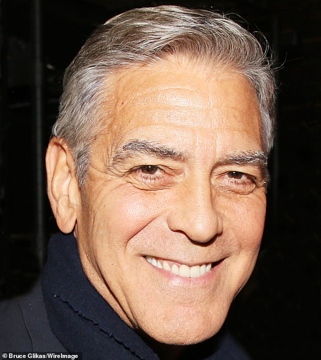 George Clooney photographed earlier this month at the age of 63