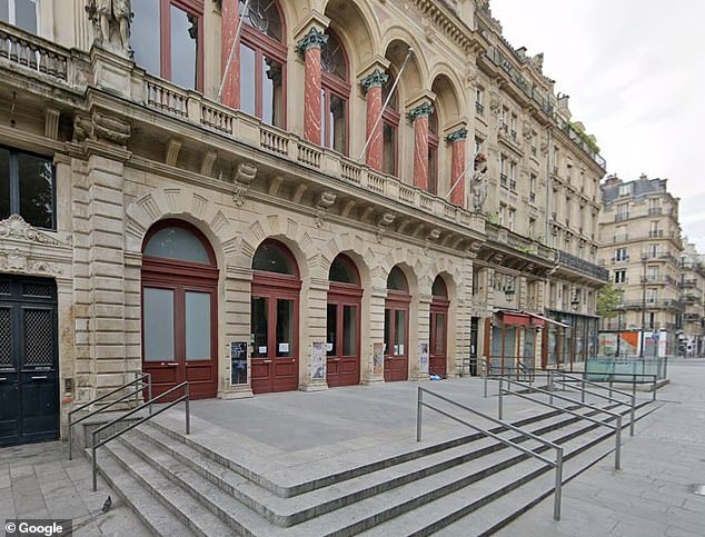 The 19th-century building is owned by the city council and is located in the third arrondissement of Paris