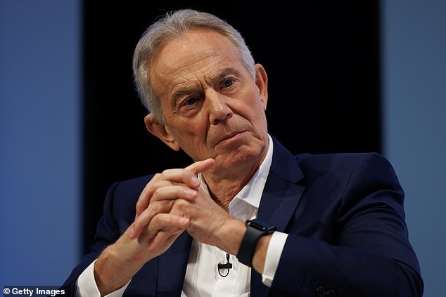 Former Prime Minister Sir Tony Blair yesterday warned against over-medicalising the 'ups and downs' of life