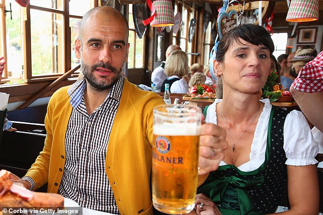 The couple set up a family home together in Barcelona before moving to Germany when Guardiola took the job at Bayern